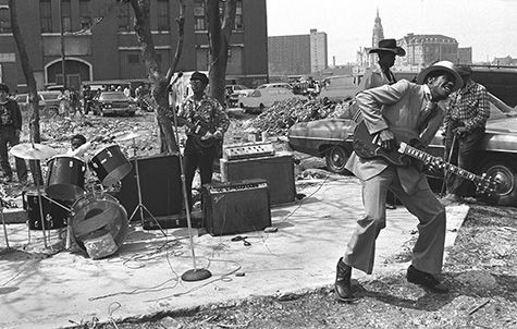 Senszio Journal Pat Rushing Maxwell Street Blues Band 1981