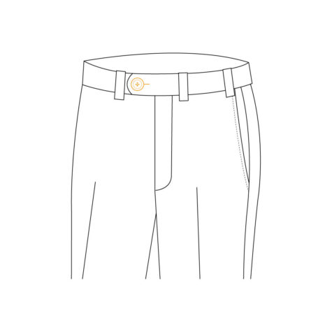 Senzio Garment Finals V1 Trouser Pleats None