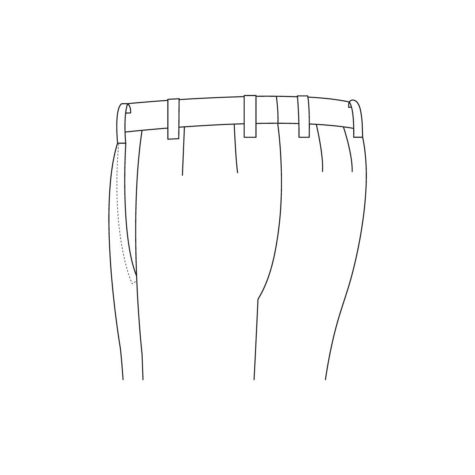 Senzio Garment Finals V1 Tuxedo Back Pocket None